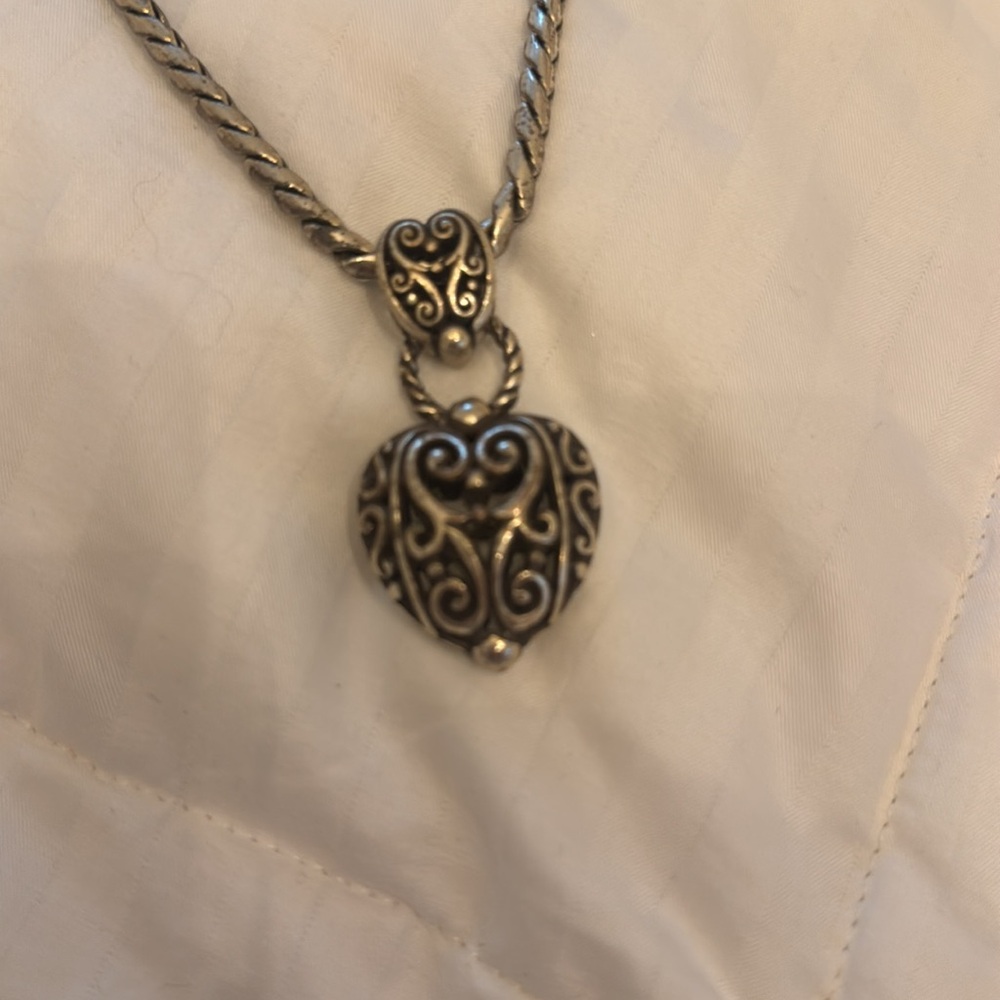 Vintage Brighton heart necklace - Picture 2 of 5